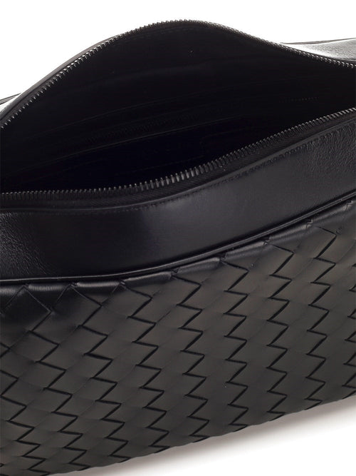 Bottega Veneta Men Shoulder Bag With Woven Pattern