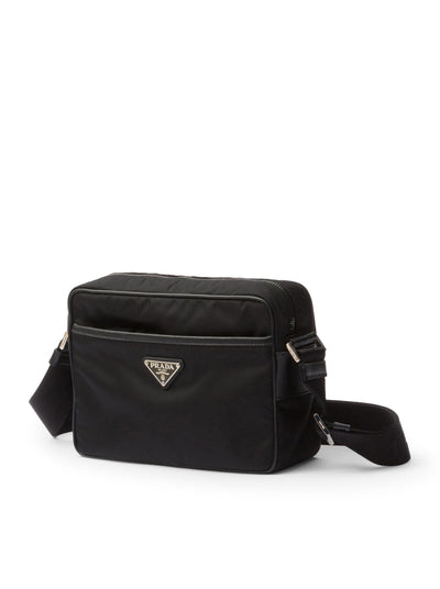 Prada Men Shoulder Bag In Re-Nylon And Saffiano