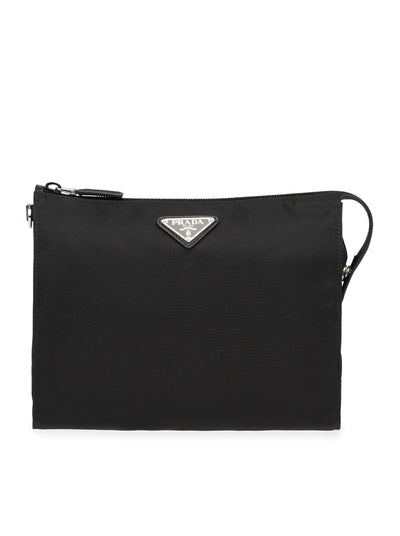 Prada Men Necessaire In Re-Nylon And Saffiano