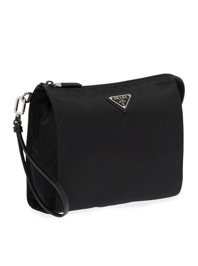 Prada Men Necessaire In Re-Nylon And Saffiano