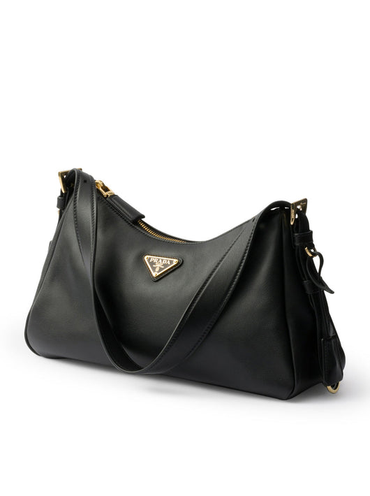 Prada Women Prada Aimee Medium Leather Shoulder Bag