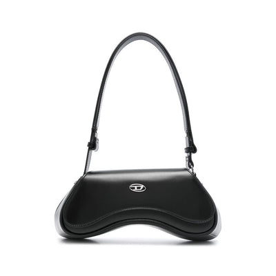 Diesel Black Shoulder Bags Women