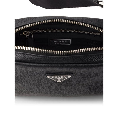 Prada Black Messenger Bags Men