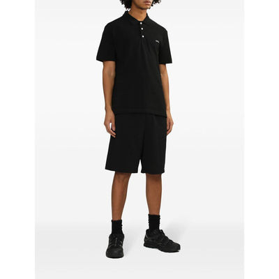 A.P.C. Black Polo Shirts Men