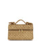 Bottega Veneta Women Suede Vanity Case Shoulder Bag