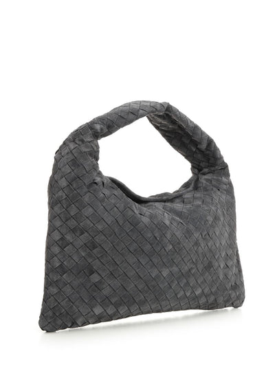 Bottega Veneta Women "Hop" Suede Bag