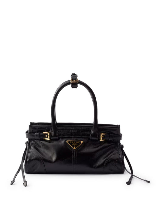 Prada Women Bonnie Mini Leather Handbag