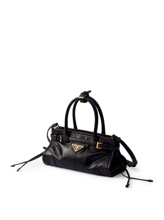Prada Women Bonnie Mini Leather Handbag