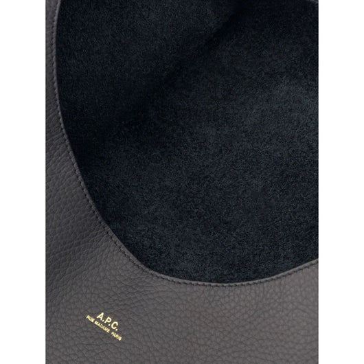 A.P.C. Black Shoulder Bags Men