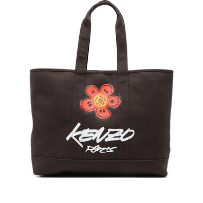 Kenzo Brown Tote Bags Men