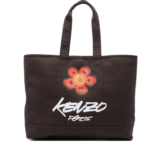 Kenzo Brown Tote Bags Men