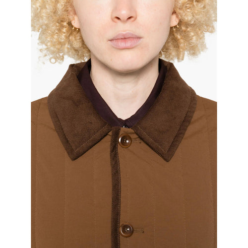 A.P.C. Brown Jackets - Puffer Jackets Women