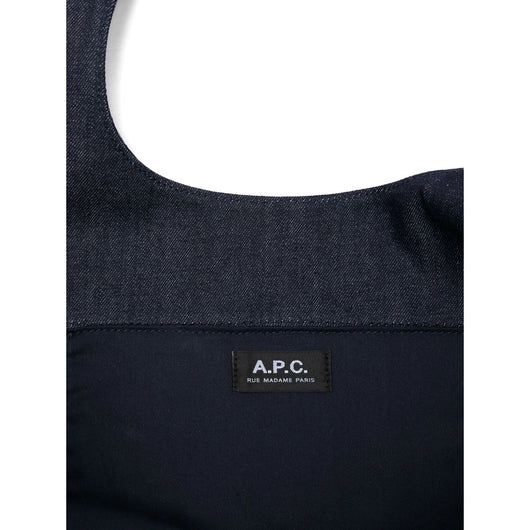 A.P.C. Blue Tote Bags Women