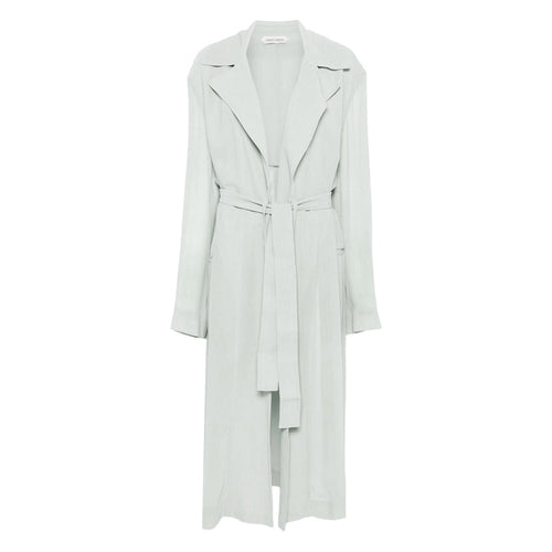 Alberta Ferretti Green Coats - Single Breasted Coats Women