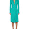 Alberta Ferretti Women V-Neck Dress