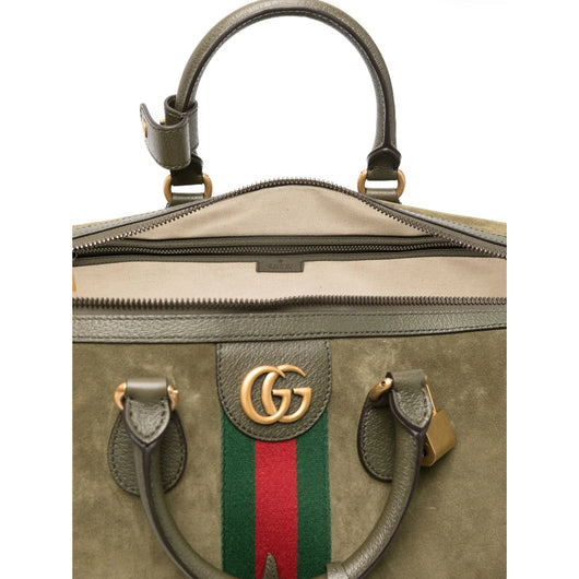 Gucci Green Luggage & Holdalls Men