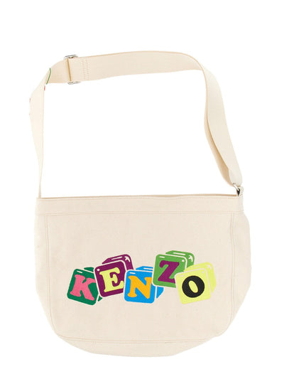Kenzo Women Shoulder Bag With Embroidery