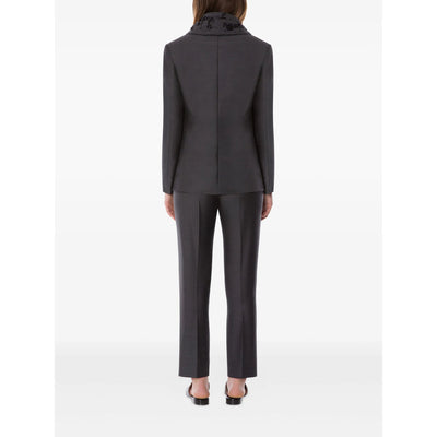 Alberta Ferretti Grey Trousers - Tailored Trousers Women
