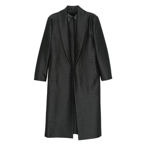 Alberta Ferretti Black Coats - Single Breasted Coats Women