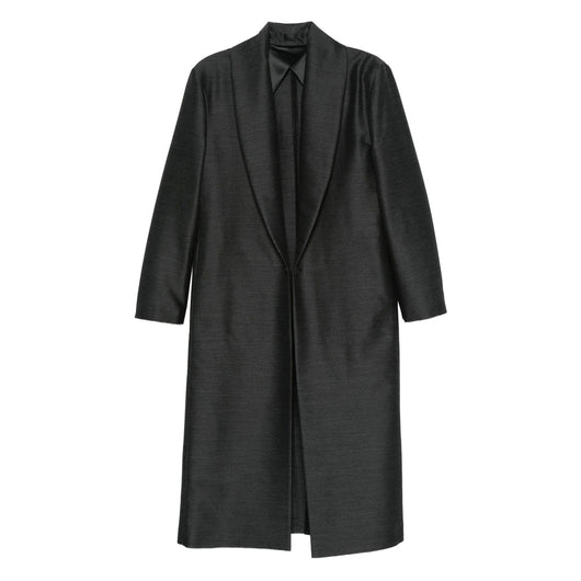 Alberta Ferretti Black Coats - Single Breasted Coats Women