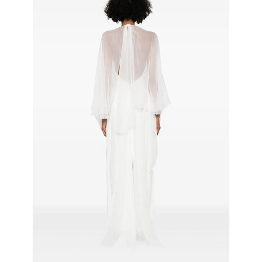 Alberta Ferretti White Dresses - Bridal Dresses Women