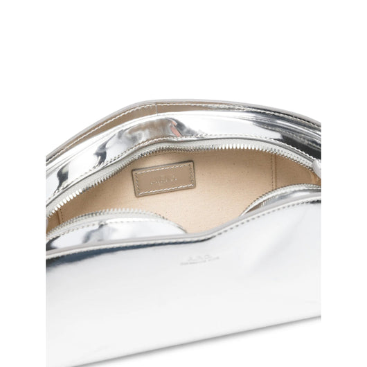 A.P.C. Silver Shoulder Bags Women