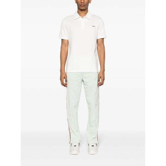 A.P.C. White Polo Shirts Men