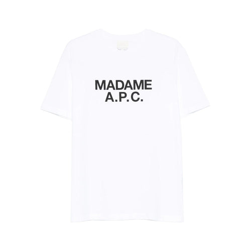 A.P.C. White T-Shirts & Vests - T-Shirts Men