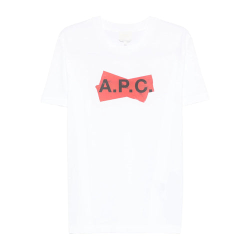 A.P.C. White T-Shirts & Vests - T-Shirts Men