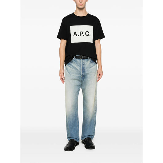 A.P.C. Black T-Shirts & Vests - T-Shirts Men