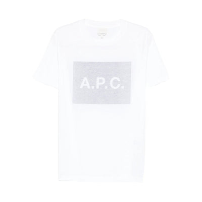 A.P.C. White T-Shirts & Vests - T-Shirts Men