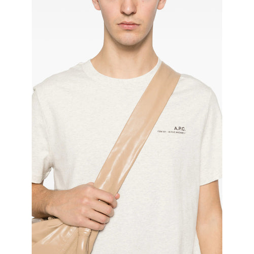 A.P.C. Neutrals T-Shirts & Vests - T-Shirts Men