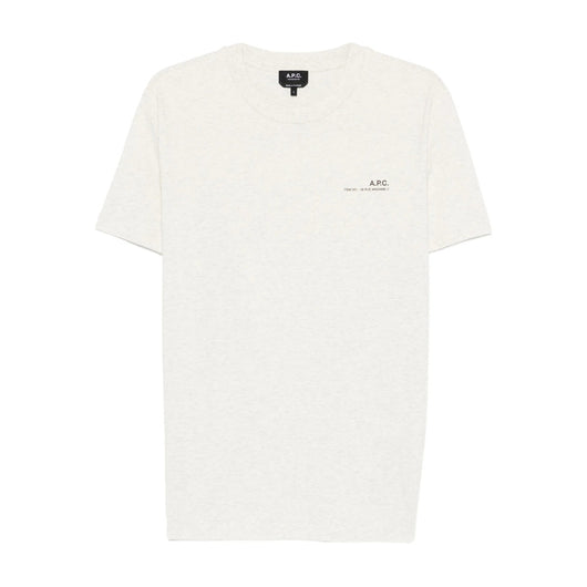A.P.C. Neutrals T-Shirts & Vests - T-Shirts Men