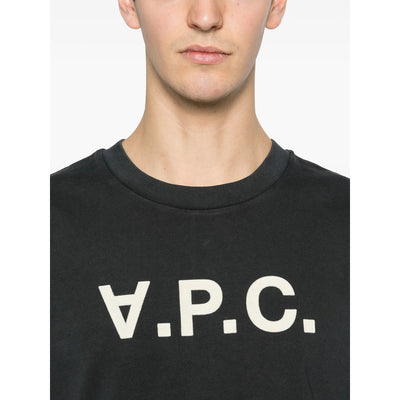 A.P.C. Black T-Shirts & Vests - T-Shirts Men