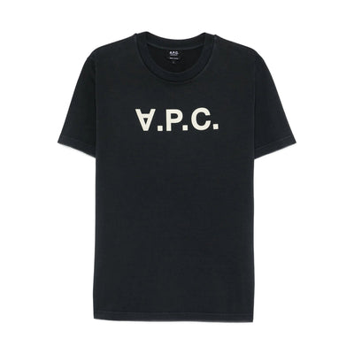 A.P.C. Black T-Shirts & Vests - T-Shirts Men