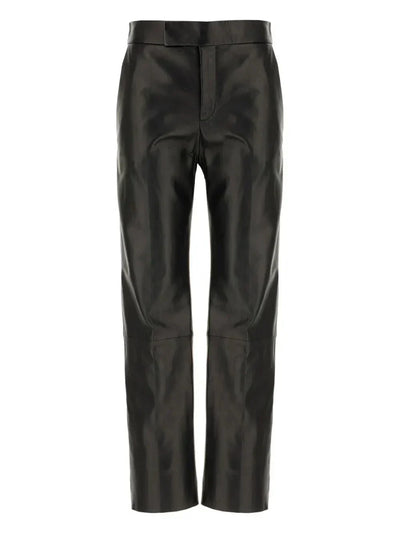 Alberta Ferretti Women Leather Pants