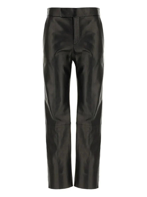 Alberta Ferretti Women Leather Pants