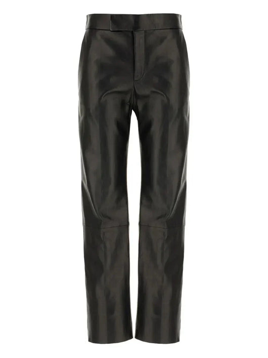 Alberta Ferretti Women Leather Pants