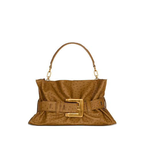 Balmain Brown Shoulder Bags Women