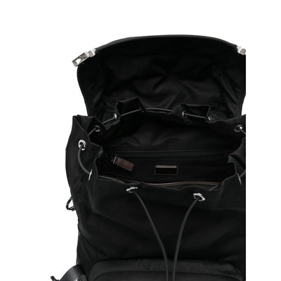 Prada Black Backpacks Men