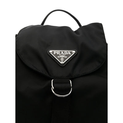 Prada Black Backpacks Women