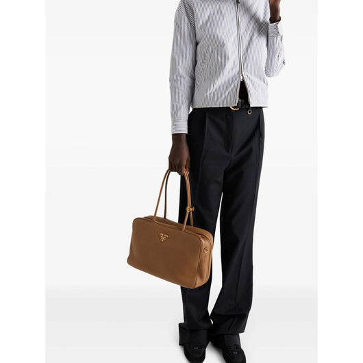 Prada Brown Shoulder Bags Women