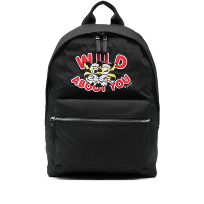 Kenzo Black Backpacks Men