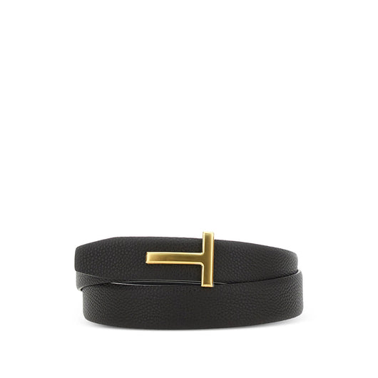 Tom Ford Black Belt Bags Men