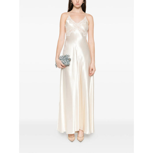 Alberta Ferretti Neutrals Dresses - Bridal Dresses Women