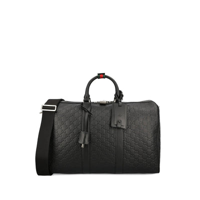 Gucci Black Luggage & Holdalls Men