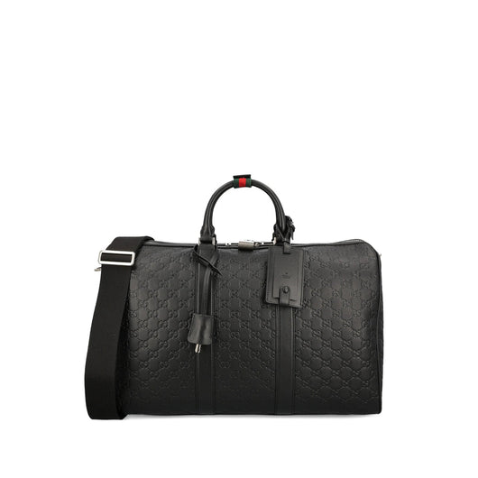 Gucci Black Luggage & Holdalls Men