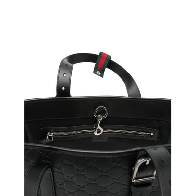 Gucci Black Tote Bags Men