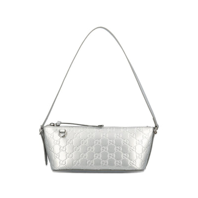 Gucci Silver Shoulder Bags Women