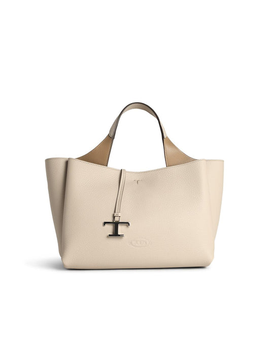Tod's Gray Leather Bag Women